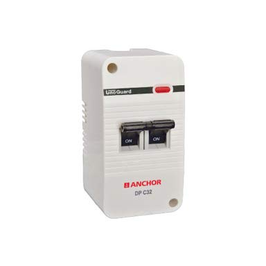 ANCHOR UNO GUARD MINI 32 DP MCB WITH ENCLOSURE - WHITE