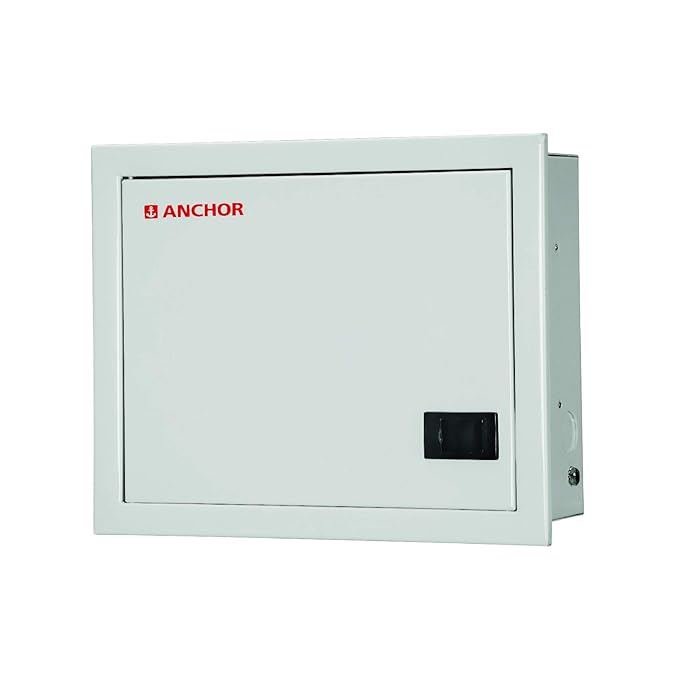 Anchor by Panasonic 36766 Gold Series 8 Way SPN Double Door Distribution Board