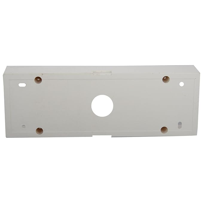Anchor by panasonic Rider 8 Module Square Surface Box 20450, White, Standard