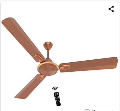 Polycab Zoomer Prime BLDC Metallic Copper-1200MM
