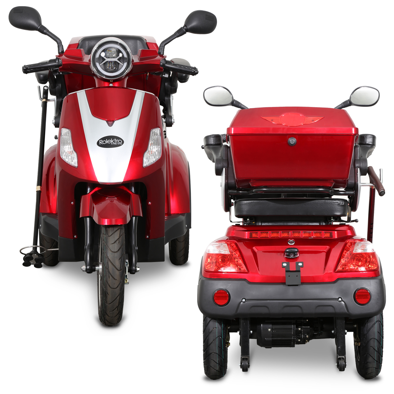 Rolektro E-Trike 15 V.2 Blei-Gel - 15 km/h 