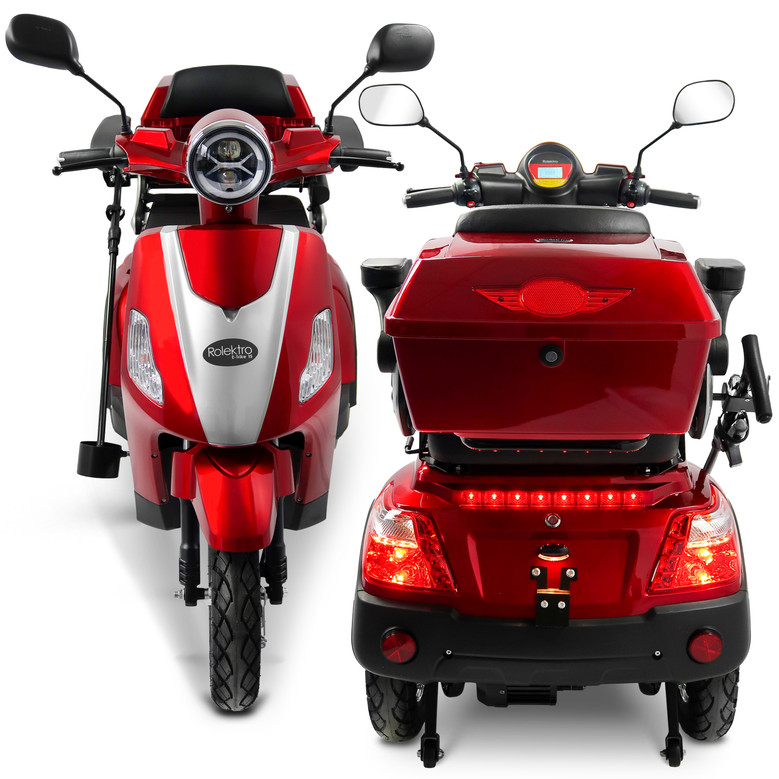 Rolektro E-Trike 15 V.3 Lithium - 15 km/h 