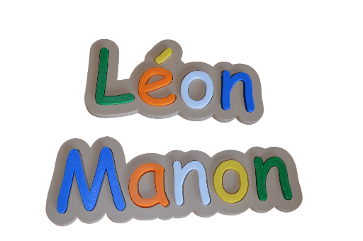 Prénom " Puzzle " personnalisable
