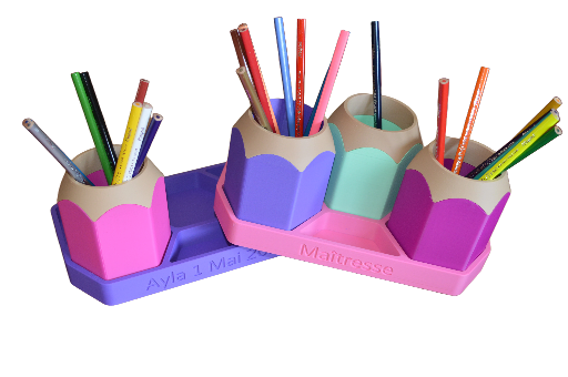 Pot à crayons à l'unité