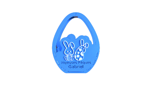 Panier de Pâques personnalisé