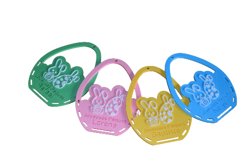 Panier de Pâques personnalisé