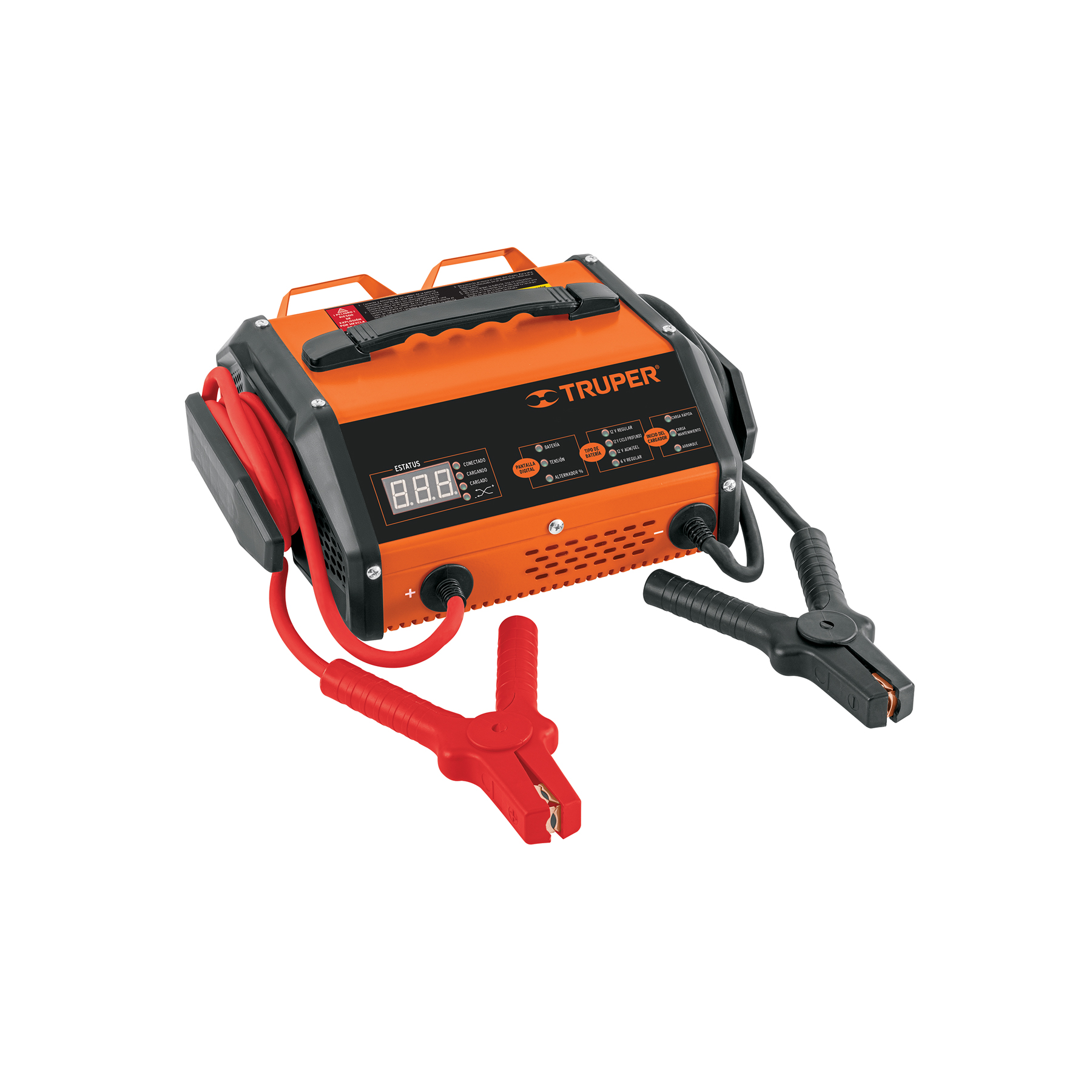 Cargador de baterias 15 A, arrancador de 75 A, 6V/24V