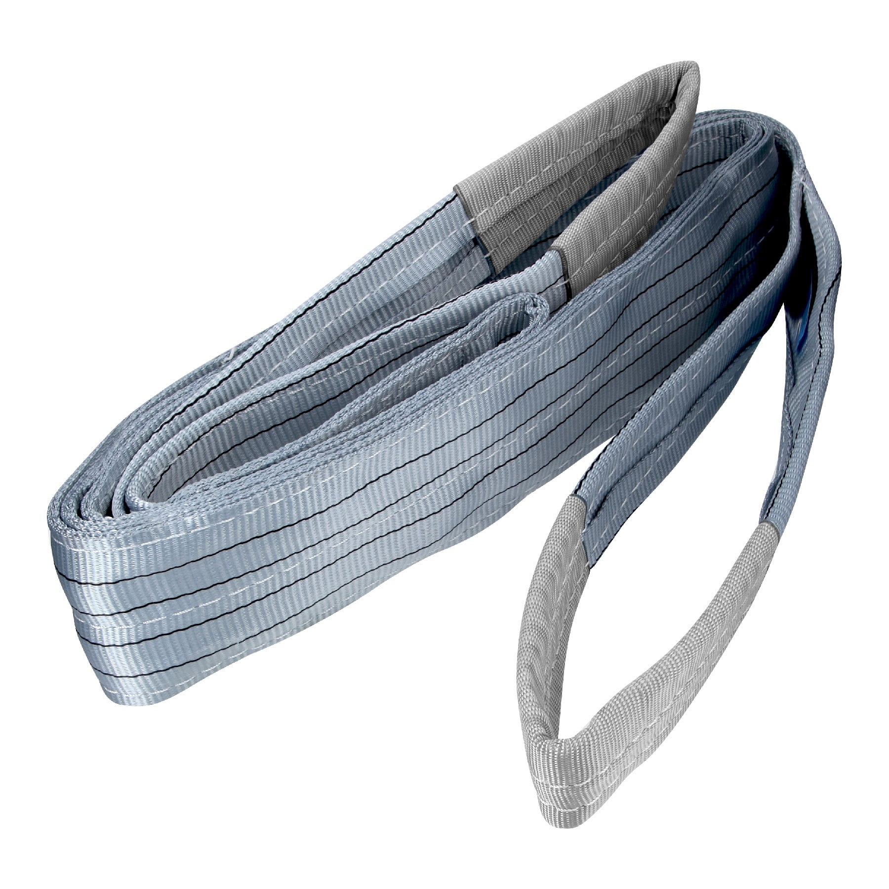 Eslinga de poliéster, ojo a ojo, 4" x 4 m, Truper