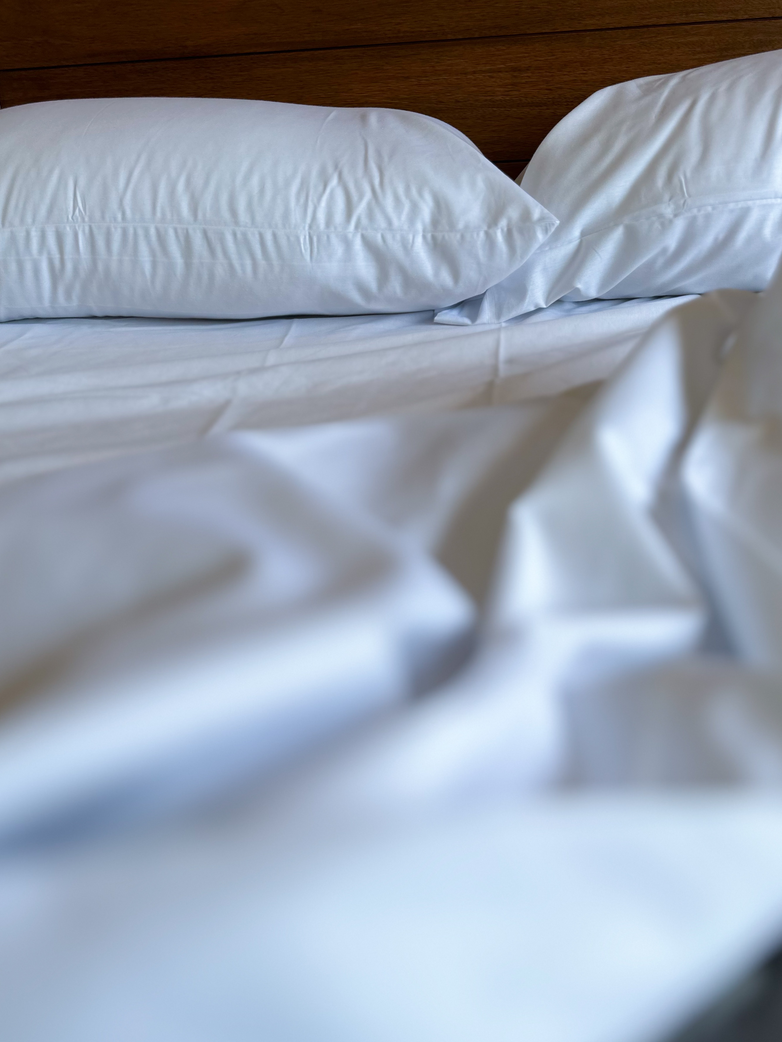 Juego de sábanas blancas - Percal 180 hilos 