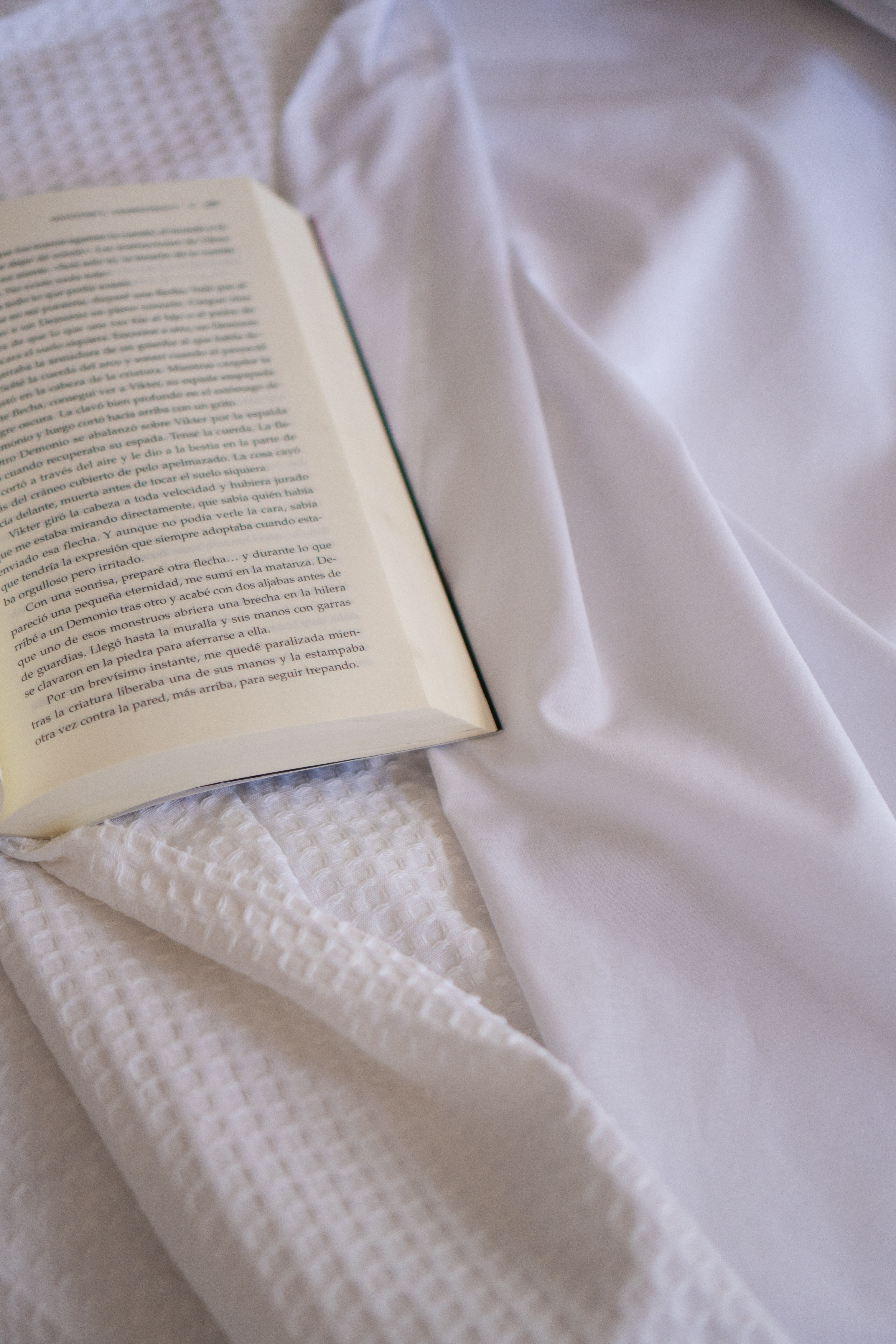 Cubrecama/colcha nido de abeja