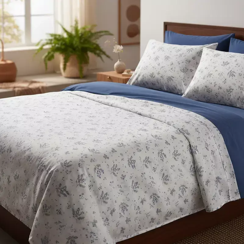 Juego de sábanas estampadas - Percal 180 hilos 