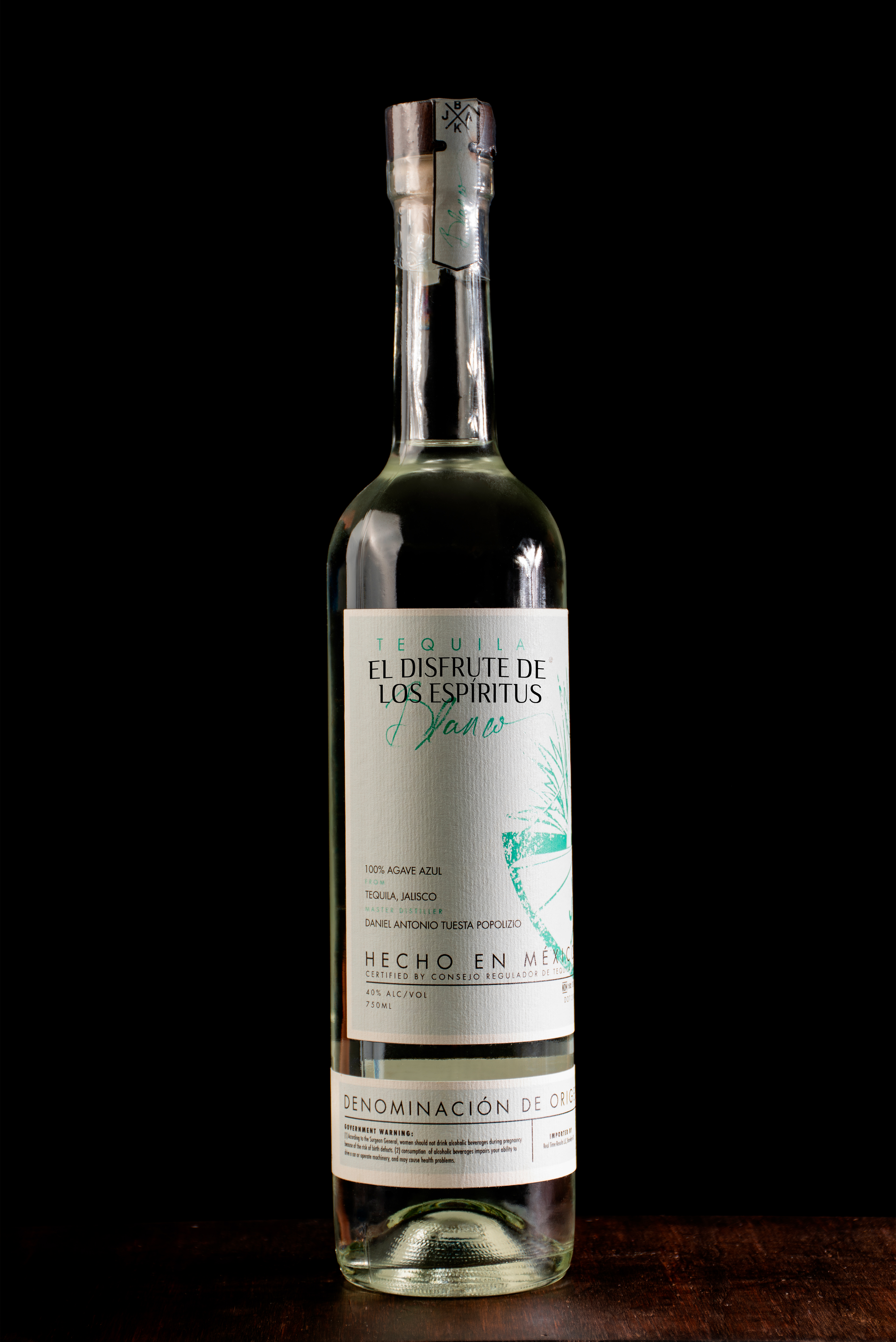 Tequila El Disfrute de los Espíritus  Blanco