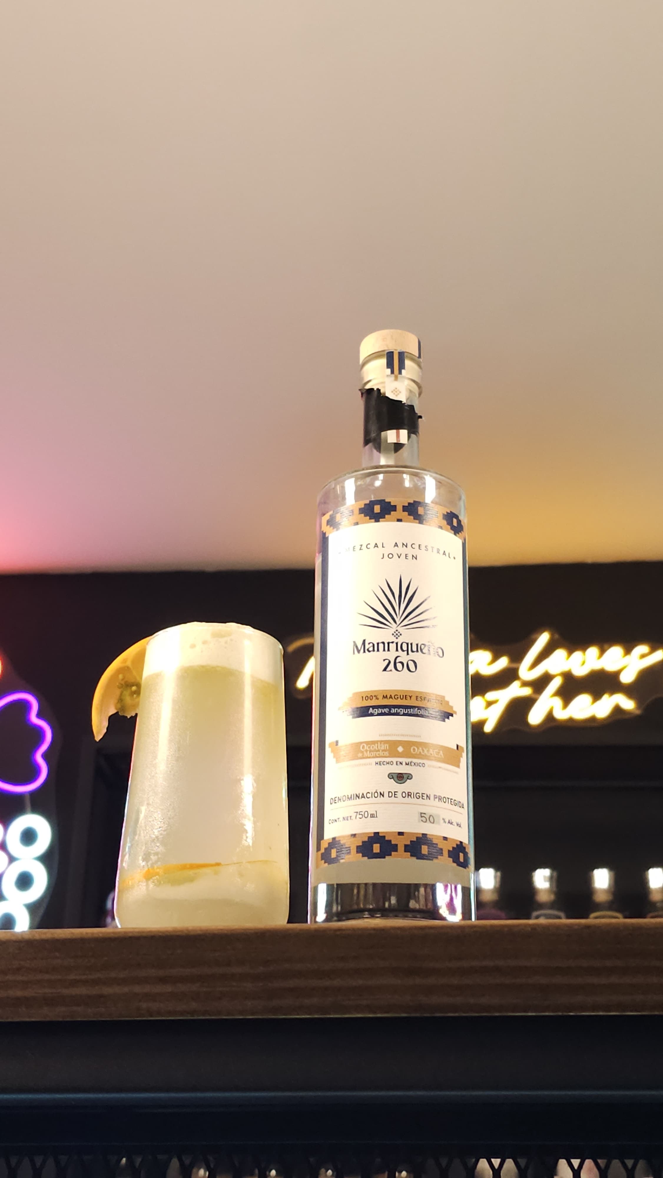 Mezcal Manriqueño 260 Joven