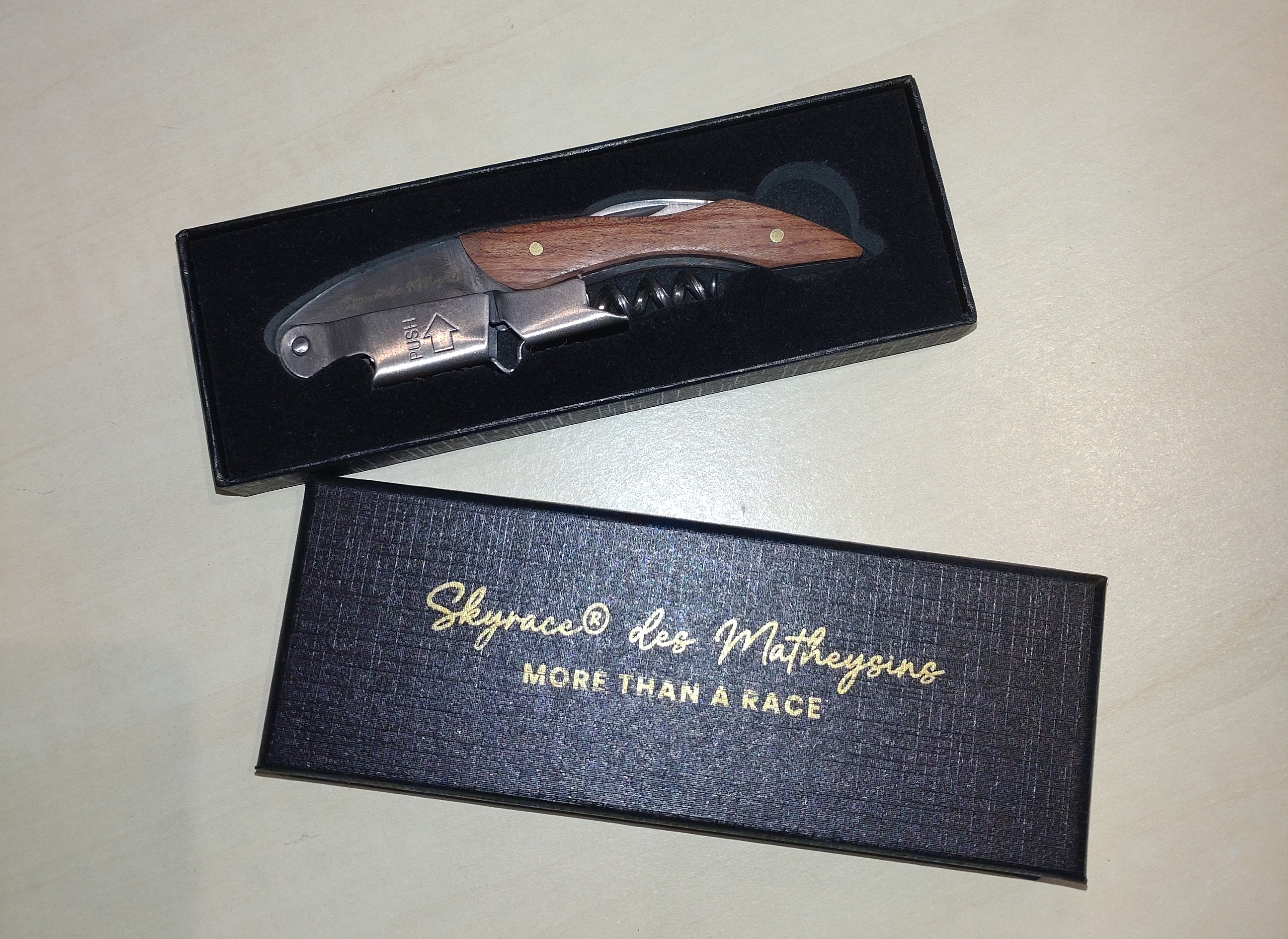 Ouvre bouteille type "sommelier"