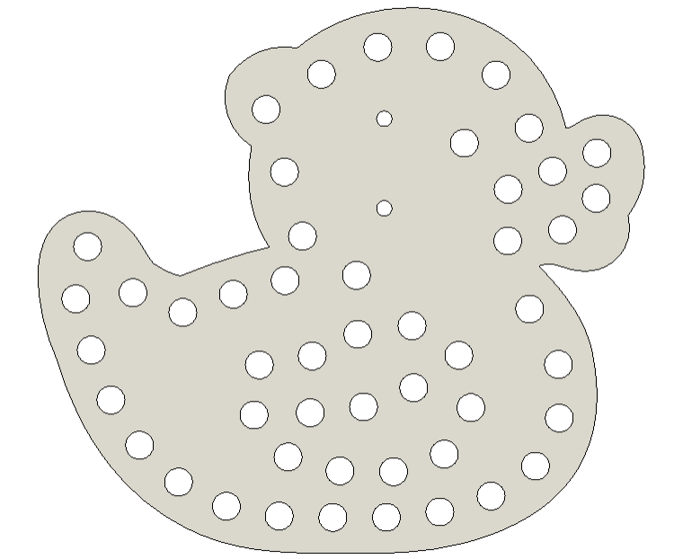 Baby Duck-Coroplast