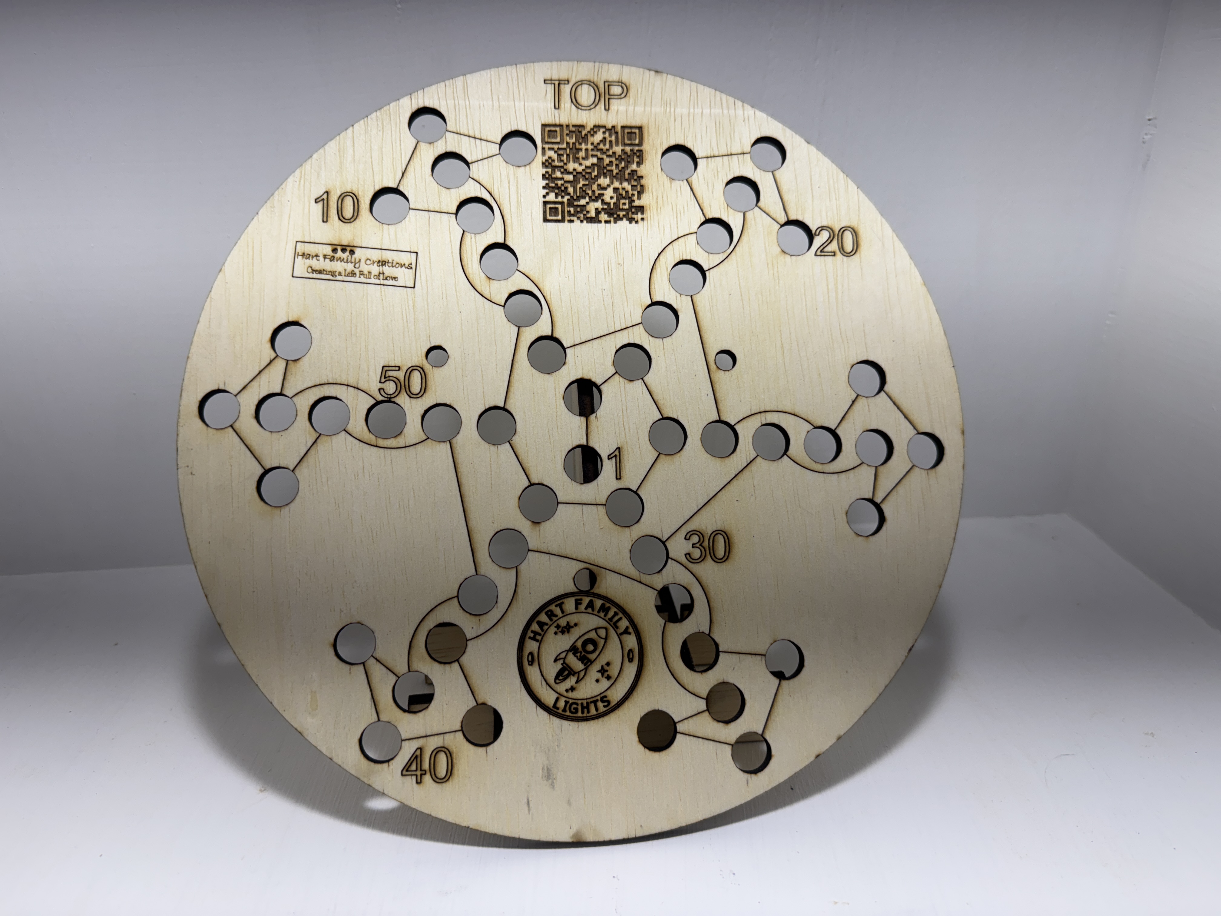  Wooden Gnome Snowflake