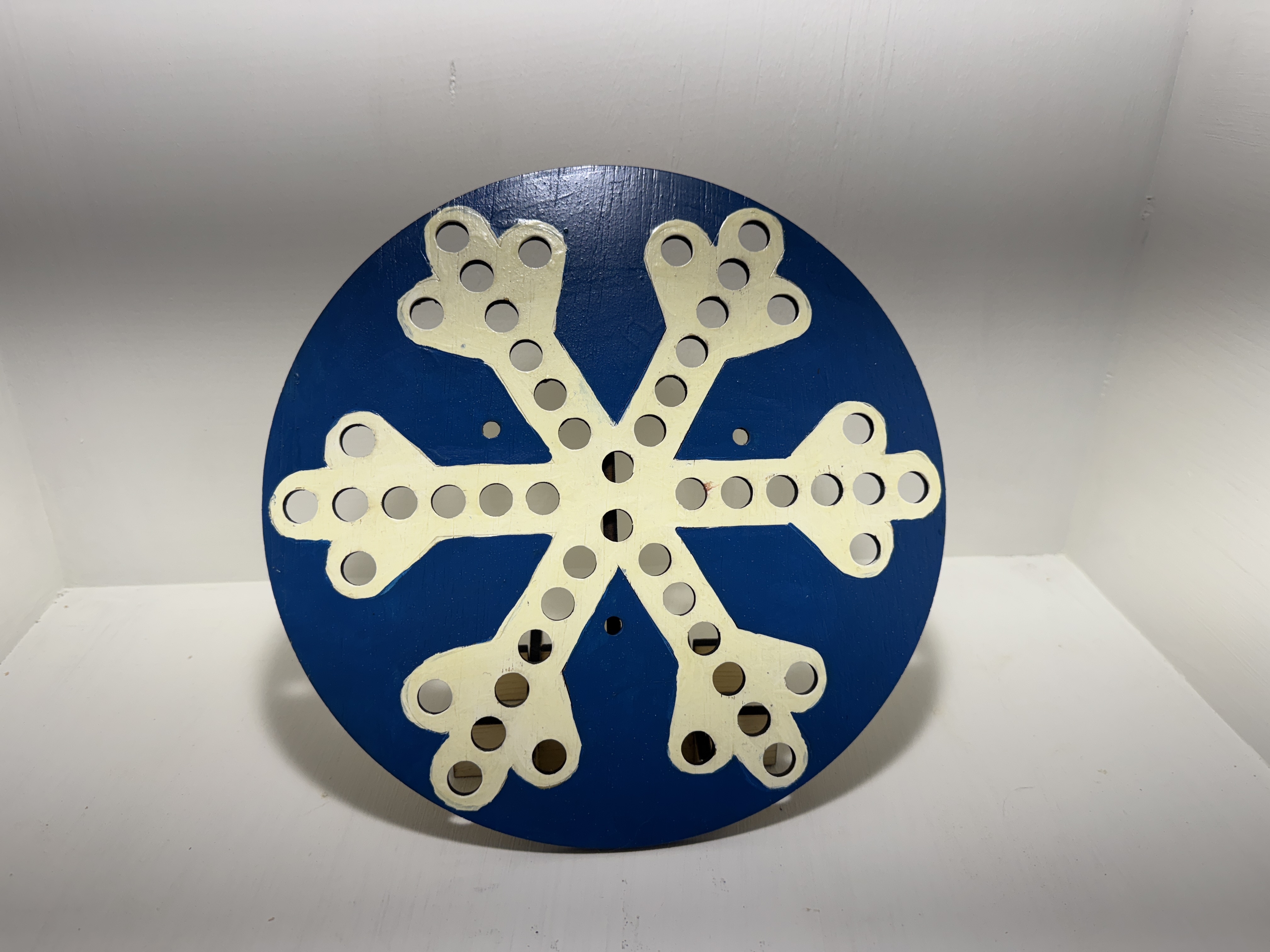  Wooden Gnome Snowflake