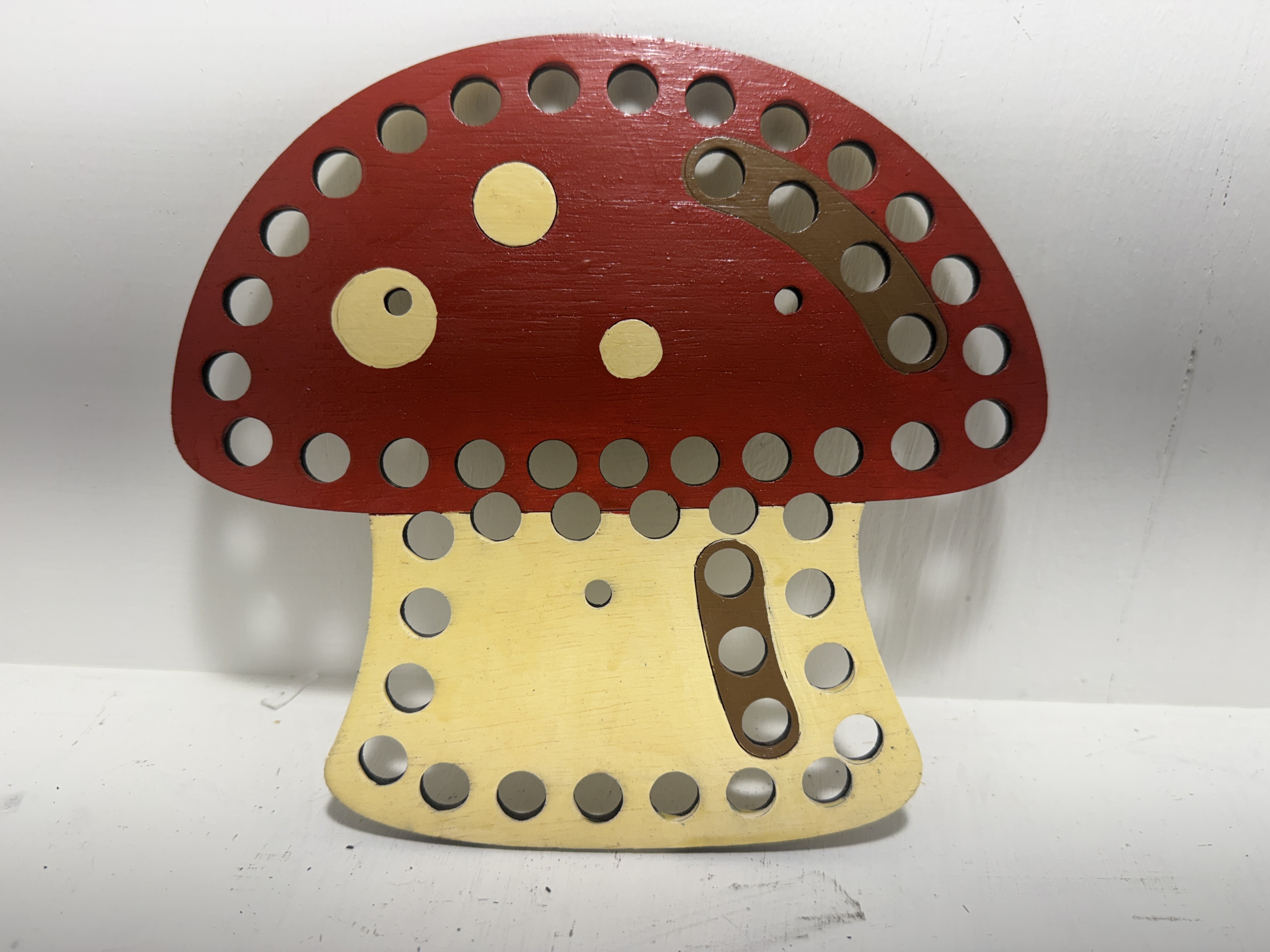  Wooden Gnome Mushroom