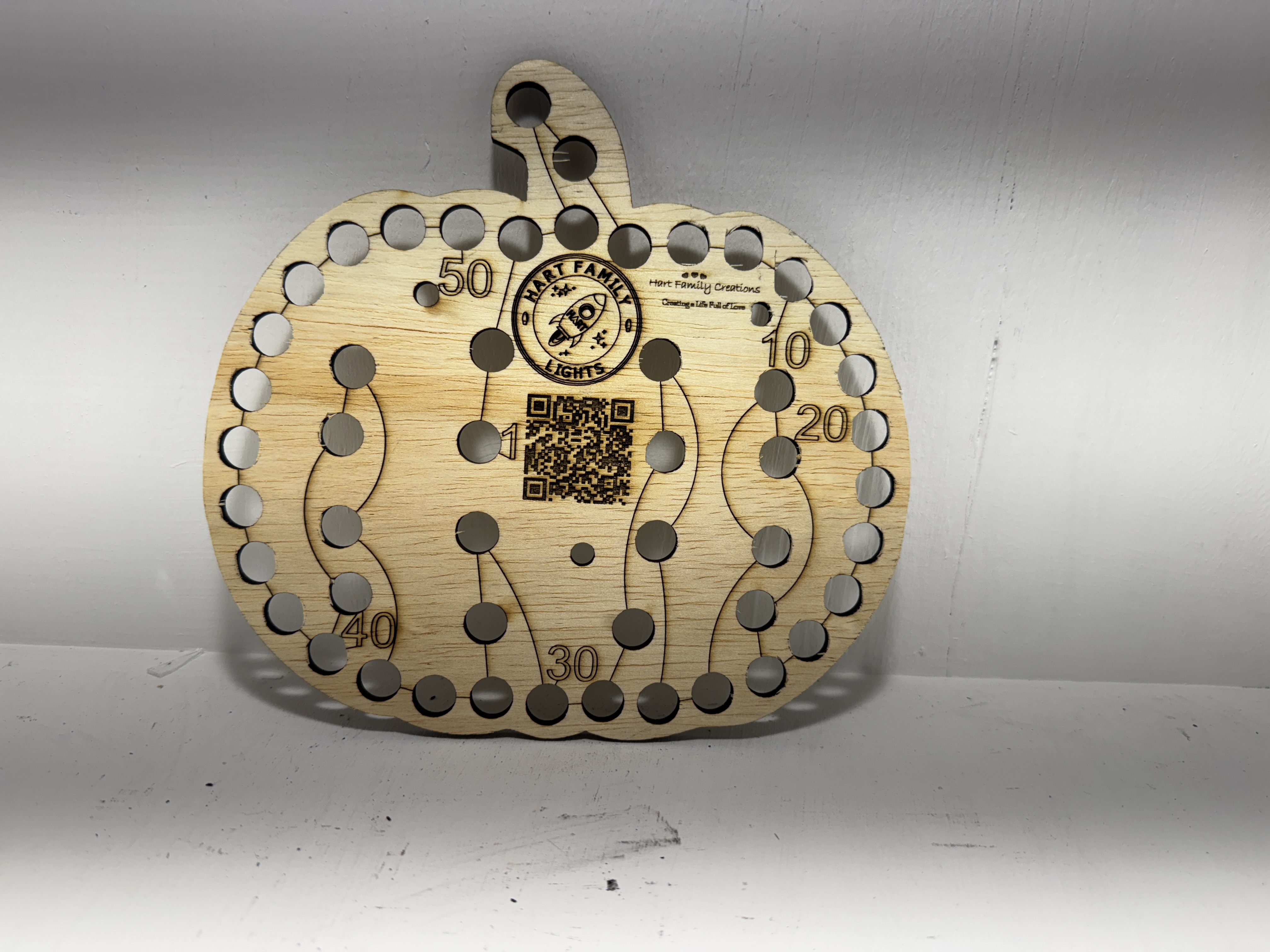  Wooden Gnome Pumpkin