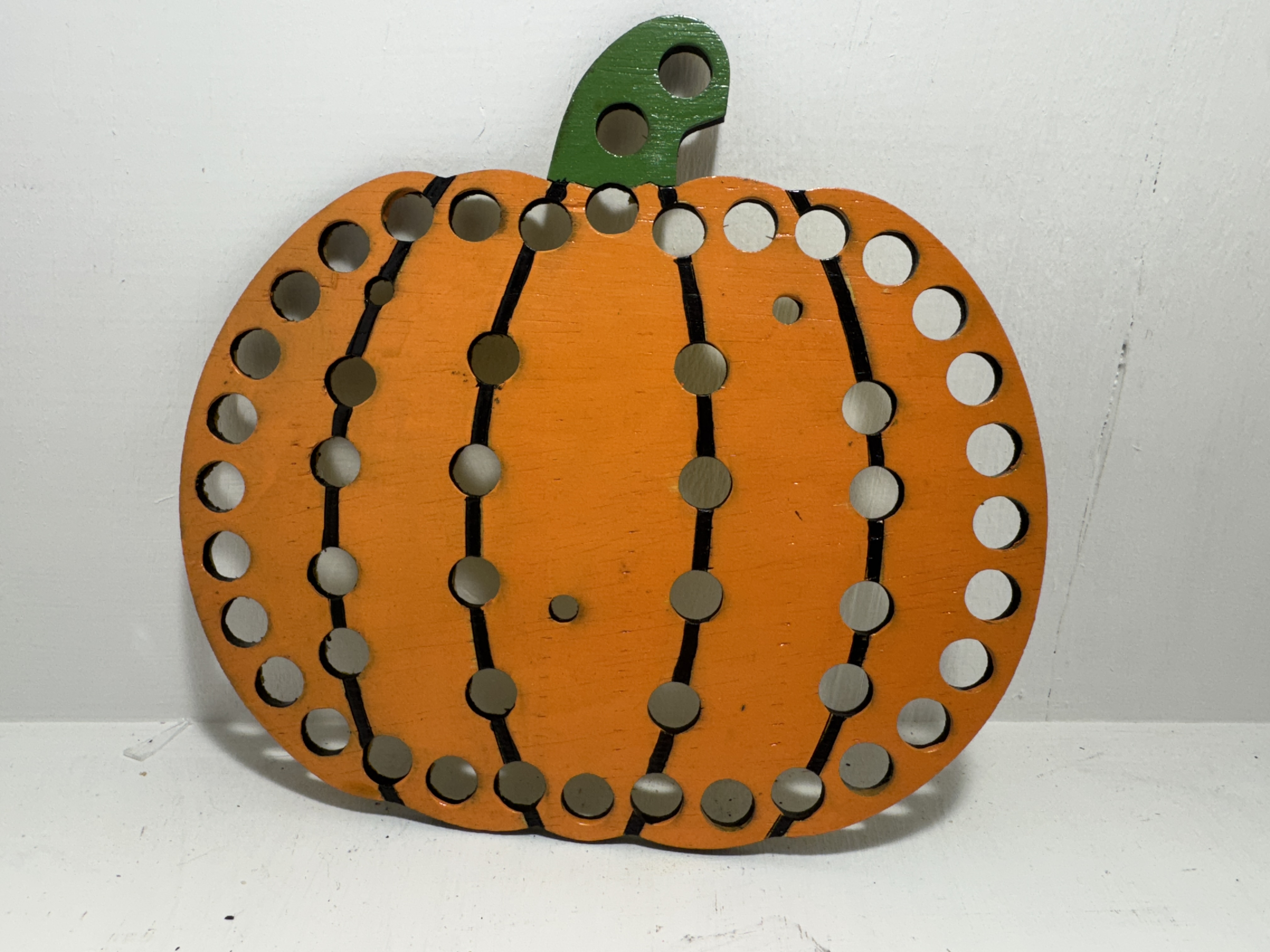  Wooden Gnome Pumpkin