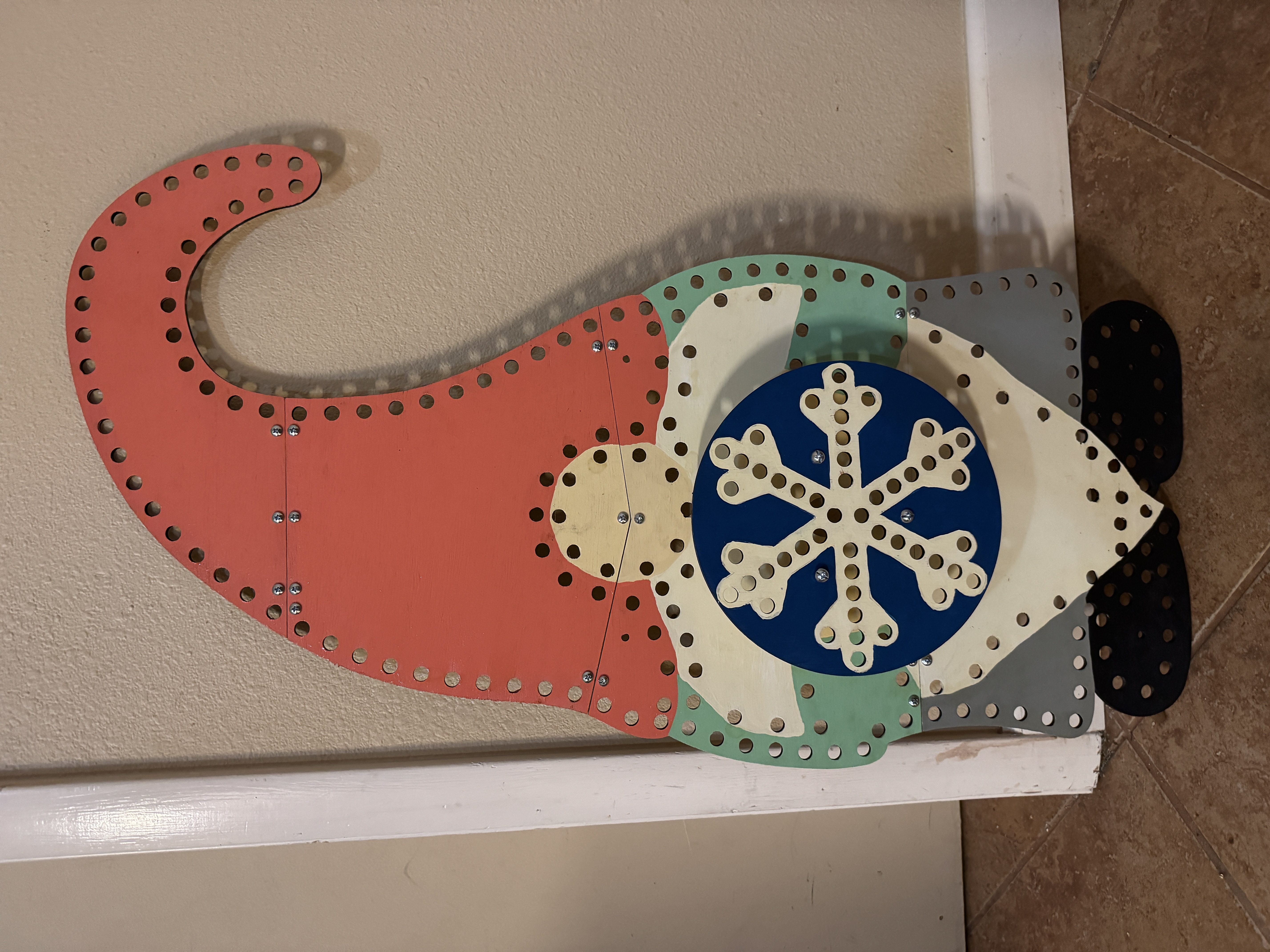  Wooden Gnome Snowflake