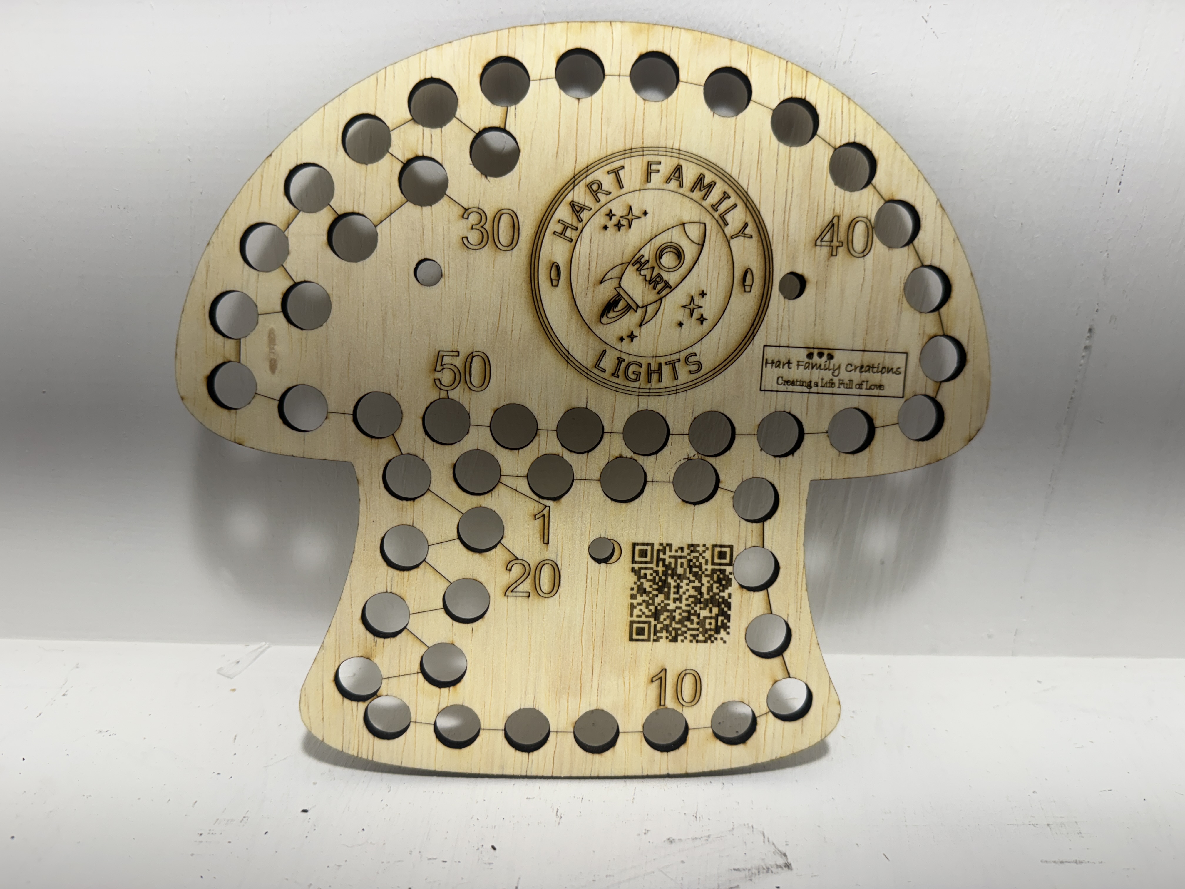  Wooden Gnome Mushroom