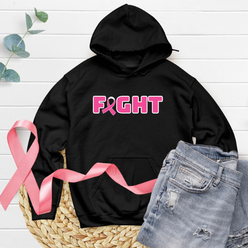 Fight In October We Wear Pink Hoodie