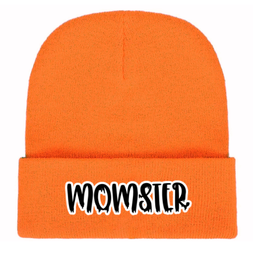 Momster Orange Beanie