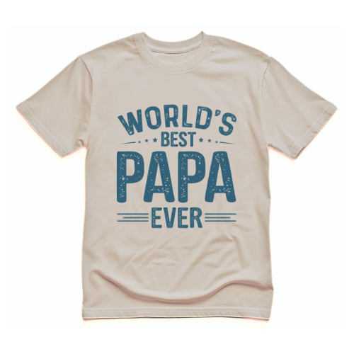 World's Best Papa Ever T-Shirt