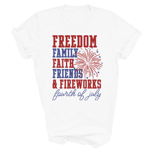 Fourth of July Themed T-Shirt