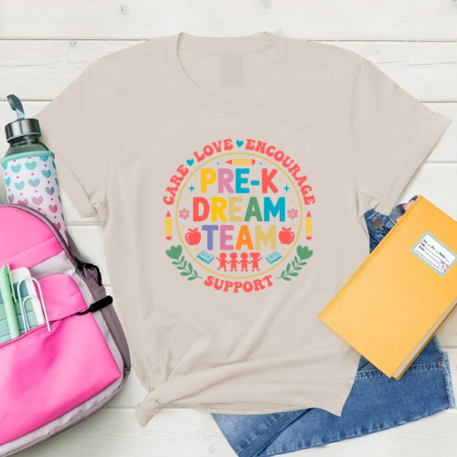 Pre-K Dream Team Support T-Shirt