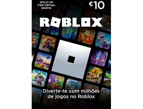 ROBLOX eGIFT CARD 1000 - ( CONTA PORTUGUESA ) Envio por Email/WhatsApp