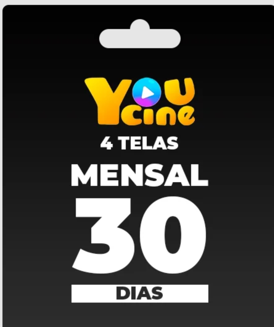 Youcine mensal 4 telas