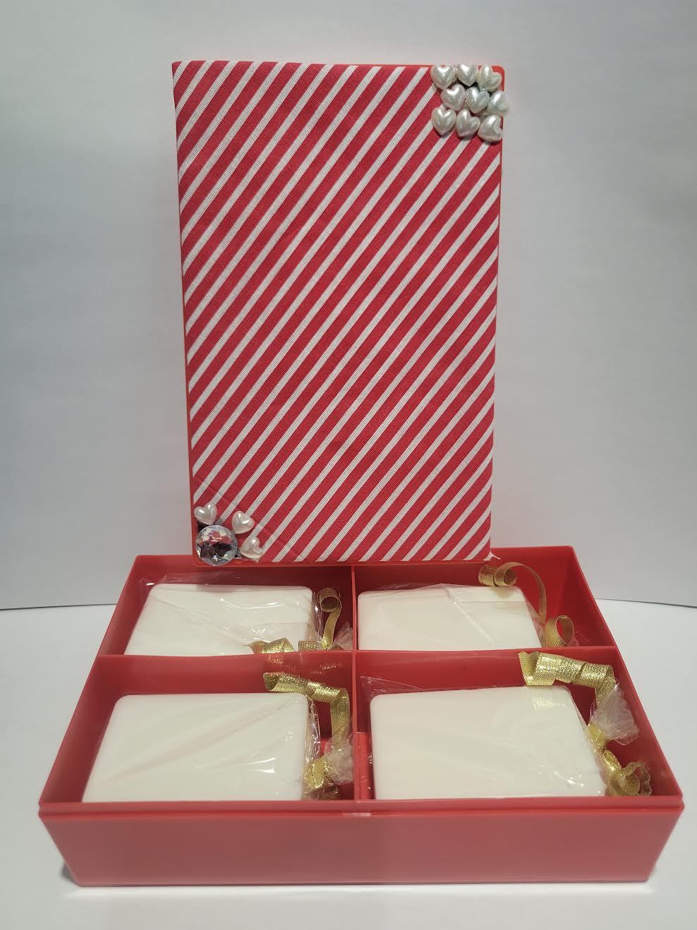 Red Stripes with Bling Collection