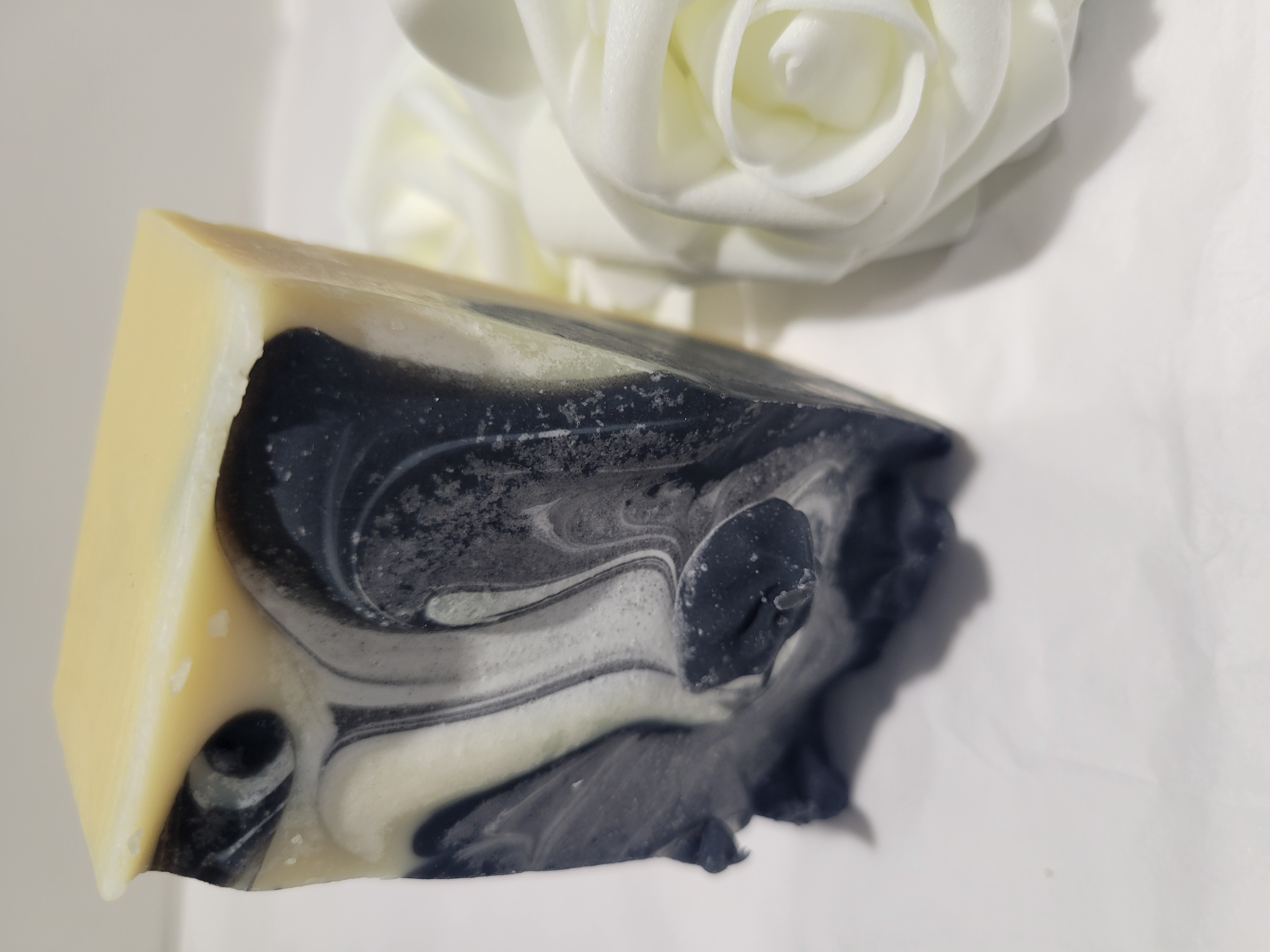 Luxury Cold-Pressed Goat Milk Soap with Shea Butter & Activated Charcoal 
