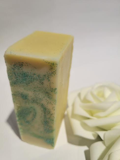 Luxury Cold-Pressed Goat Milk Soap with Eco Glitter