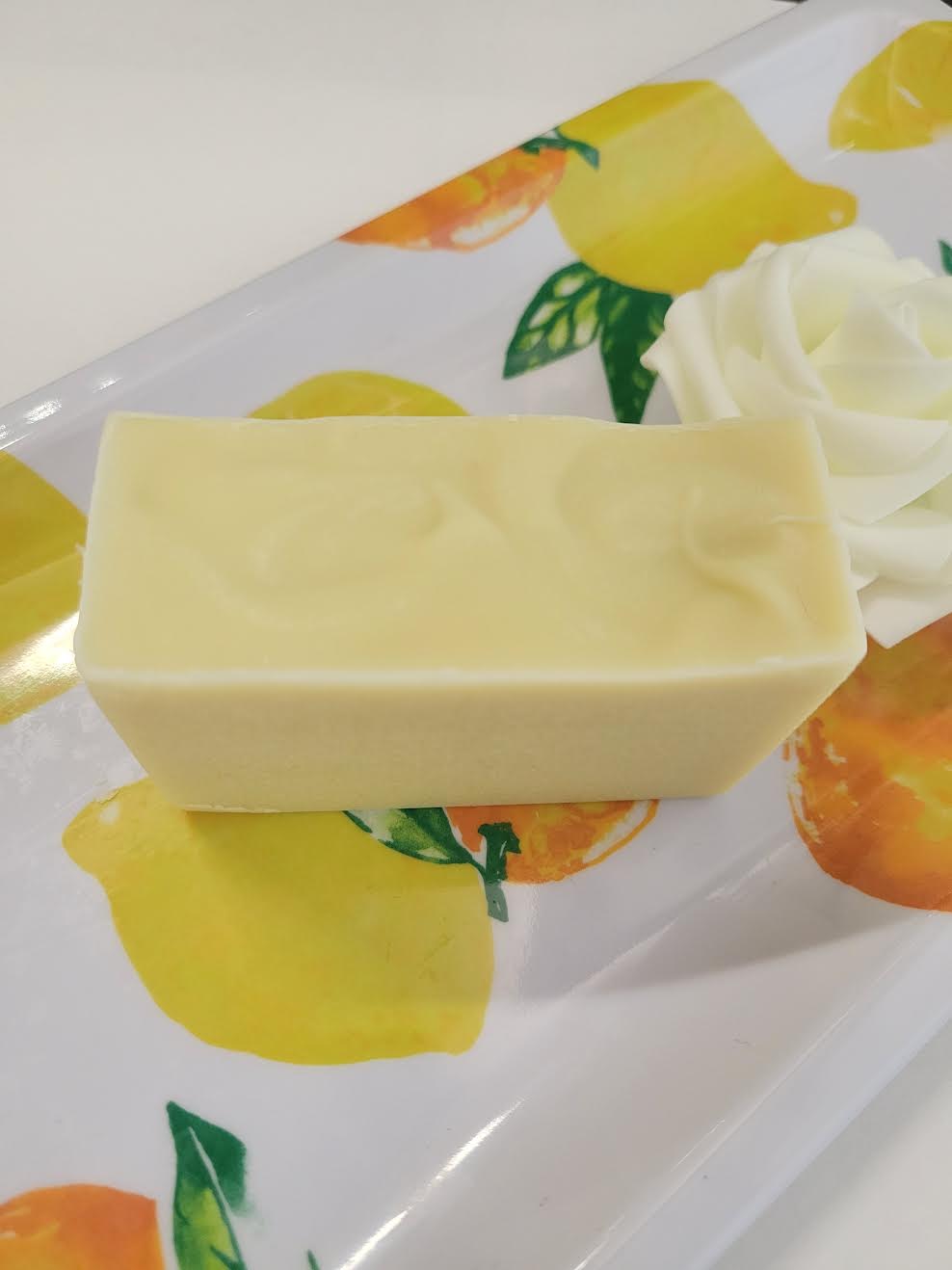Luxury Cold-Pressed Goat Milk Soap with EVOO and Castor Oil 