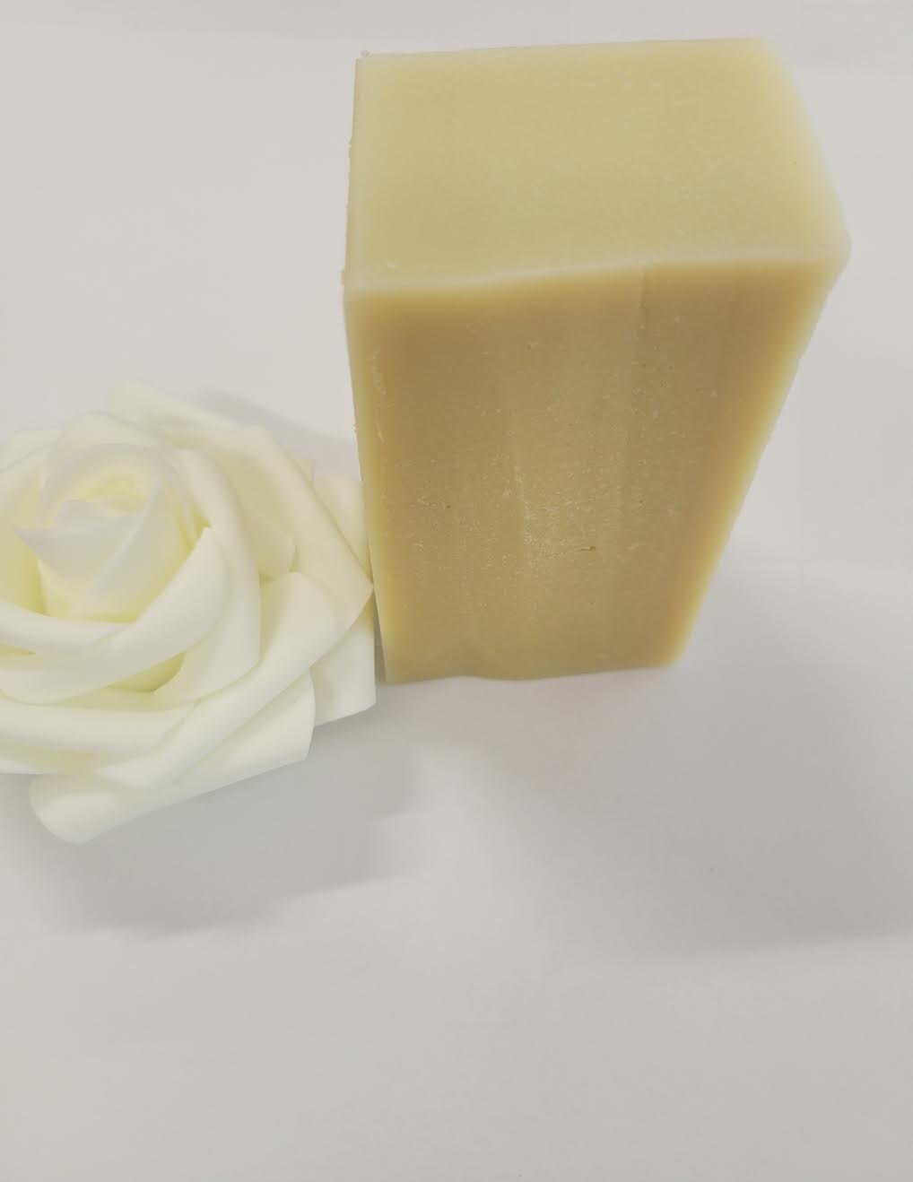 Luxury Cold-Pressed Goat Milk Soap with EVOO and Shea Butter - Unscented 