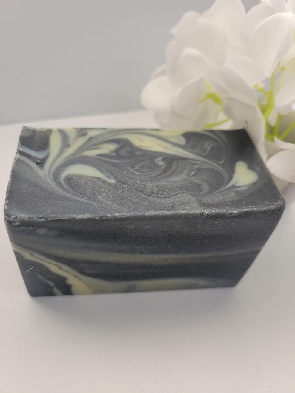 Luxury Cold-Pressed Goat Milk Soap with Activated Charcoal, French Green Clay and Lavender