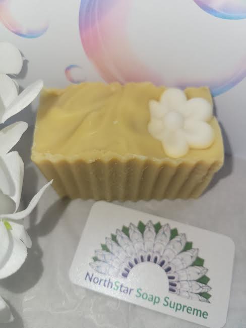Luxury Cold-Pressed Goat Milk Soap – Turmeric with Shea Butter