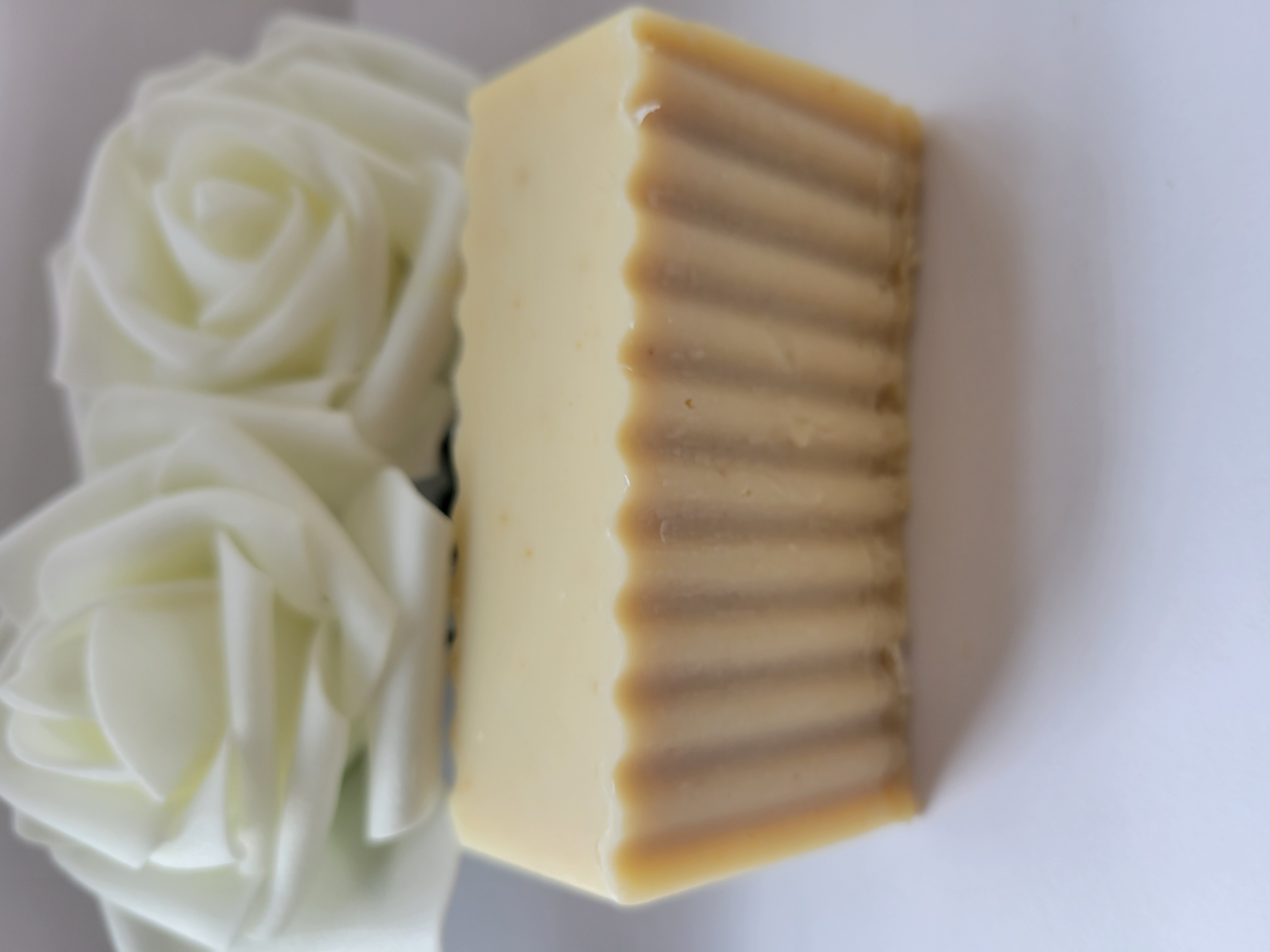 Luxury Cold-Pressed Goat Milk Soap - Infused with Turmeric and Lemon Essential Oil