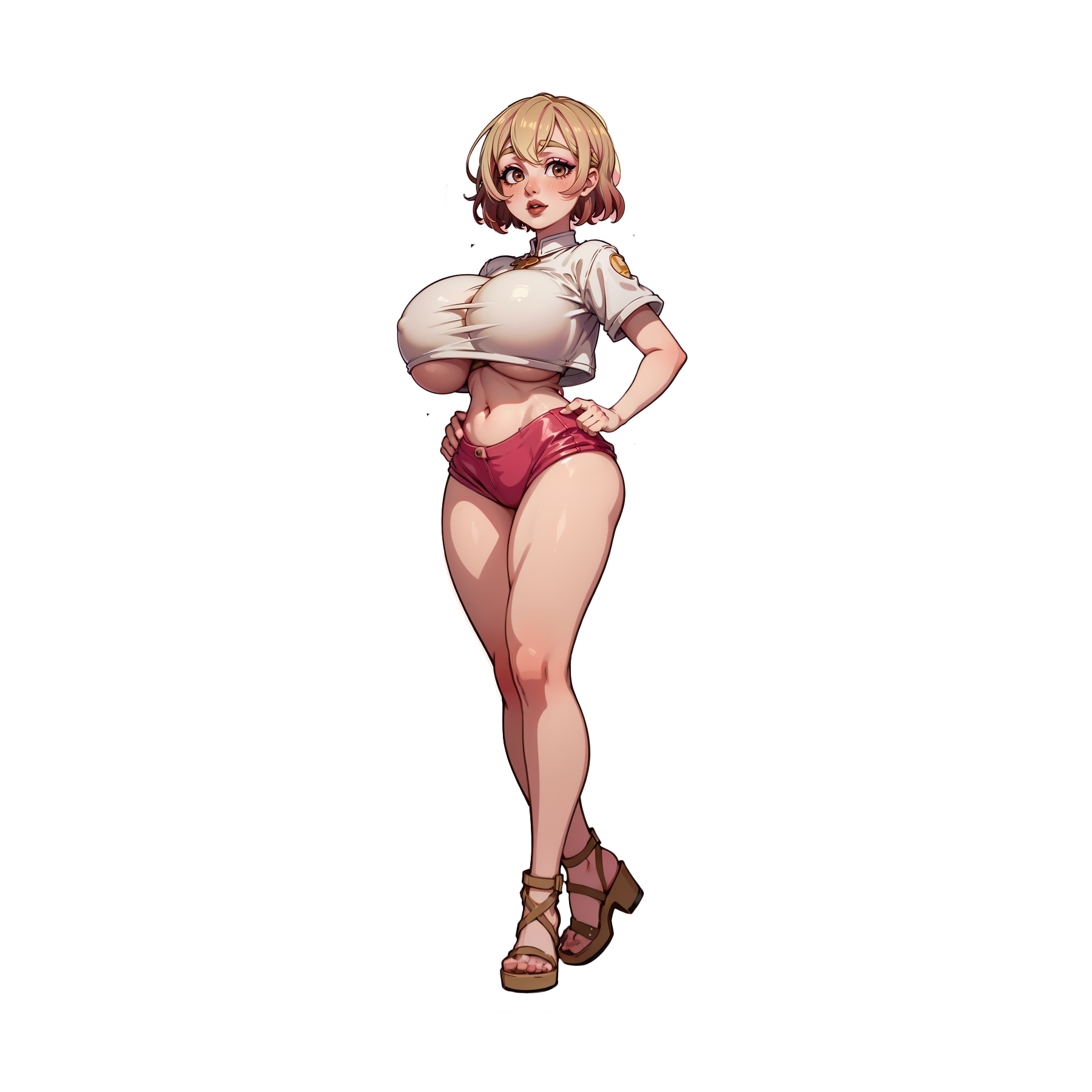 Mami - Lewd Oppai Anime Waifu Sticker Vinyl Decal