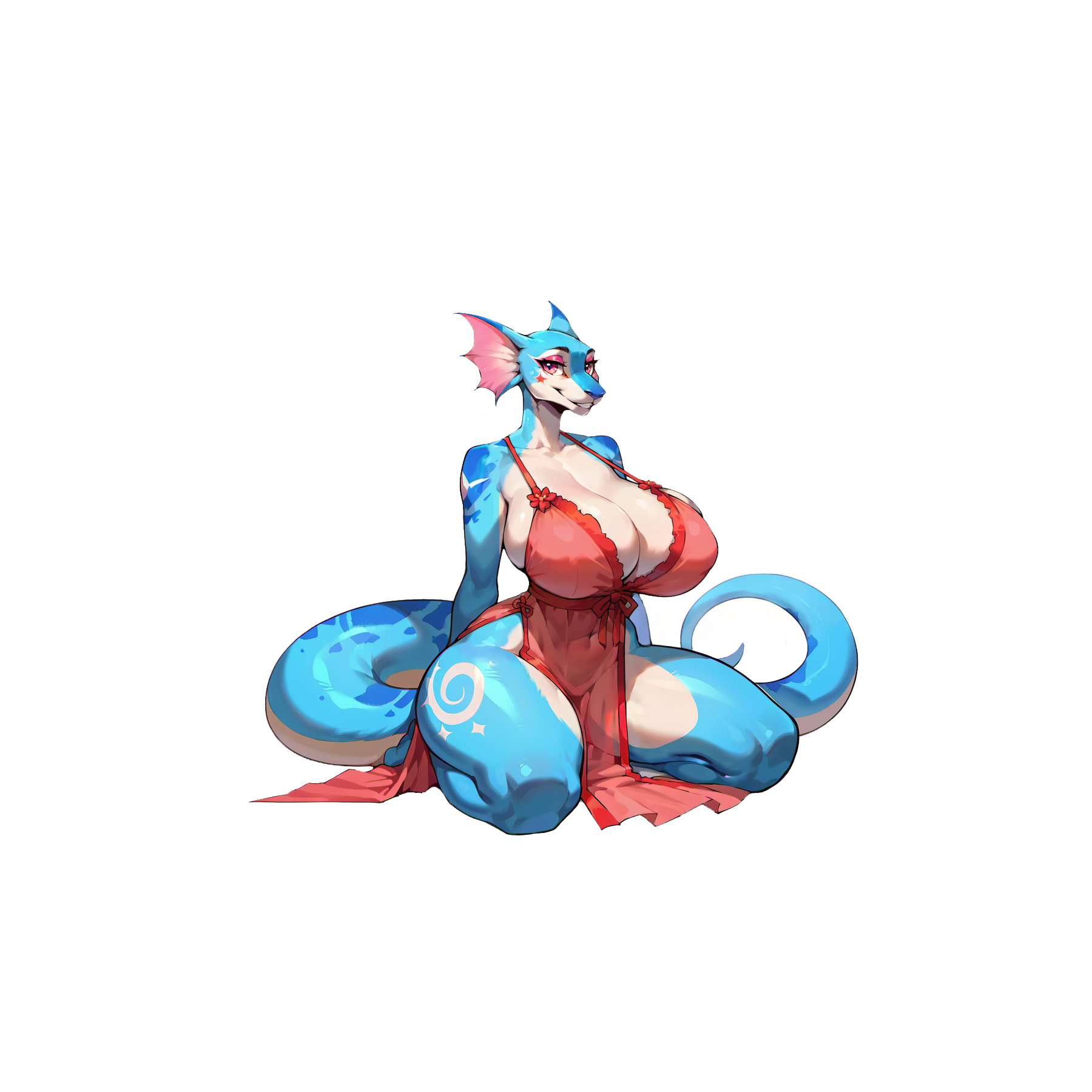 Coral - Fem and Alternate versions! 5 versions!