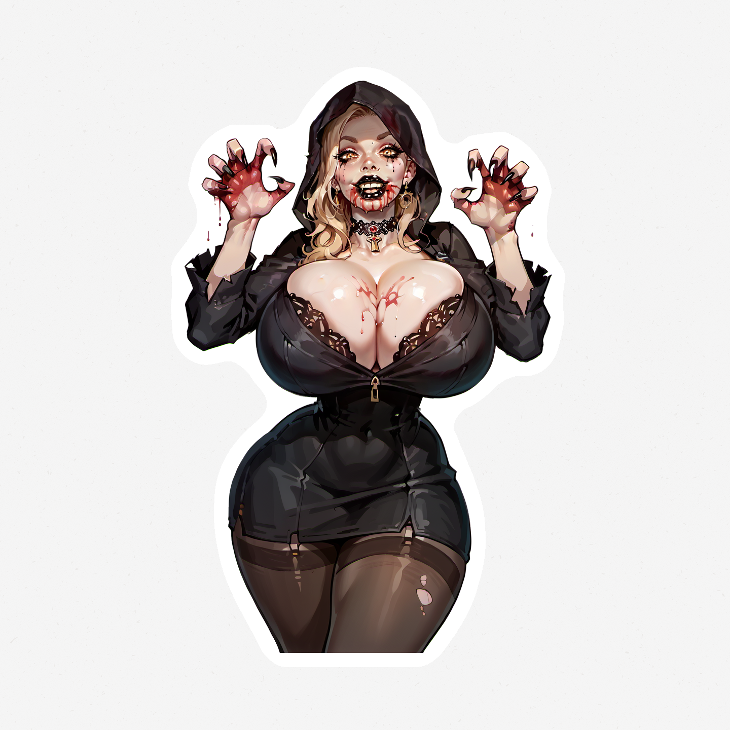 Bela Dimitrescu - Fem and Futa - 8 Versions