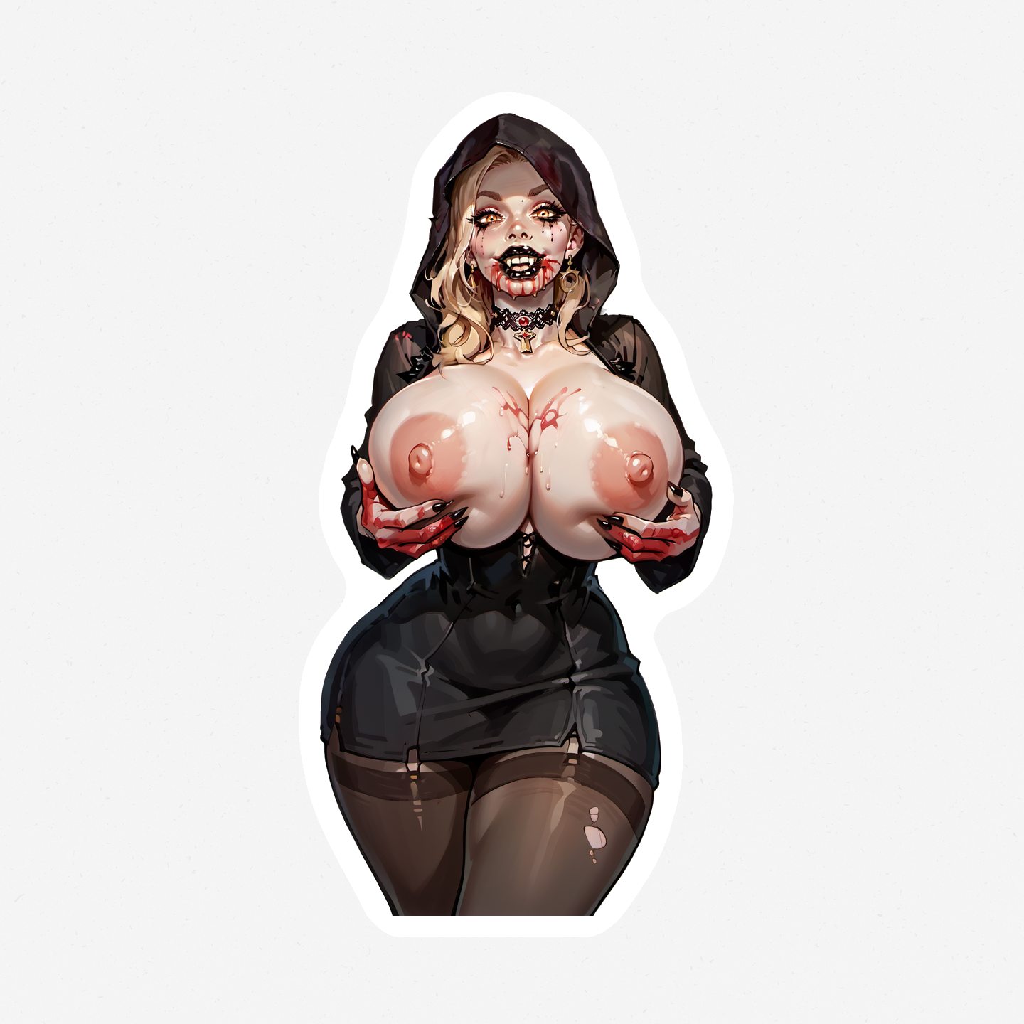Bela Dimitrescu - Fem and Futa - 8 Versions