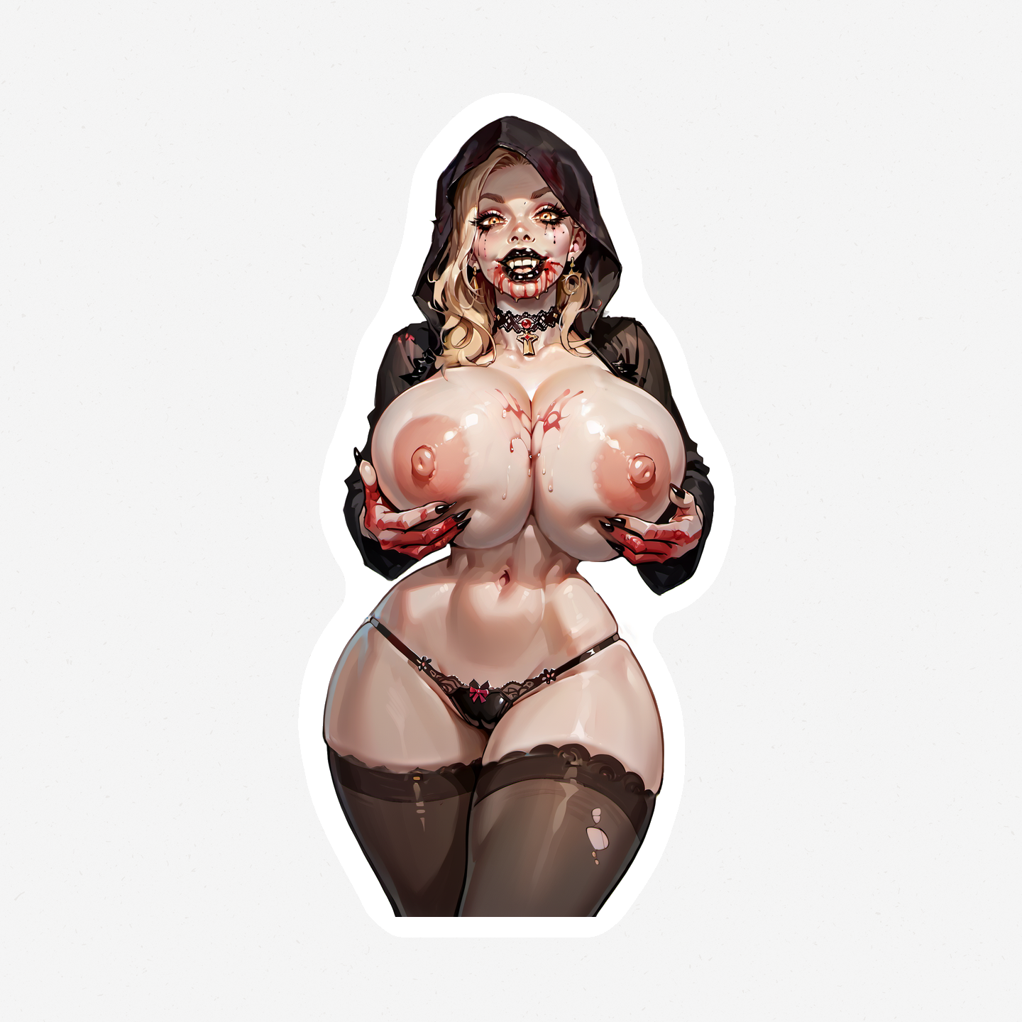 Bela Dimitrescu - Fem and Futa - 8 Versions