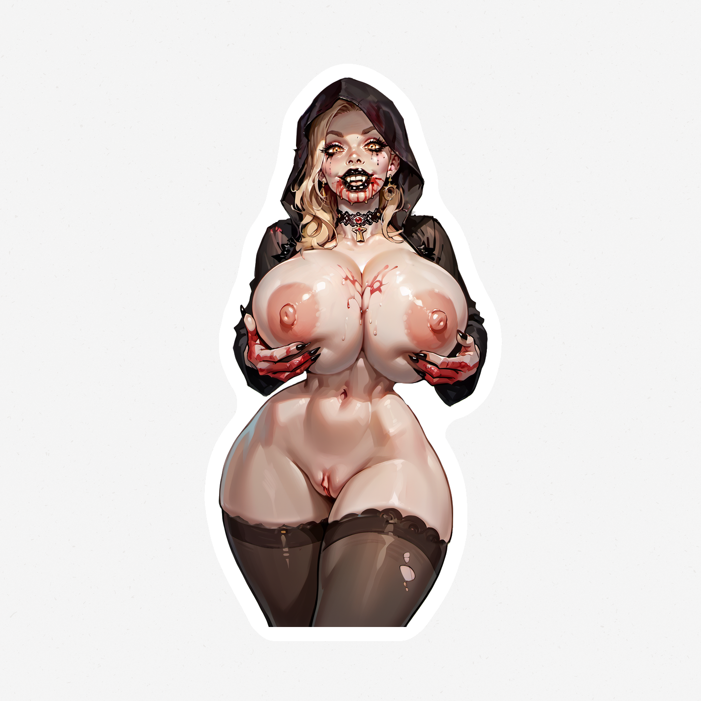 Bela Dimitrescu - Fem and Futa - 8 Versions