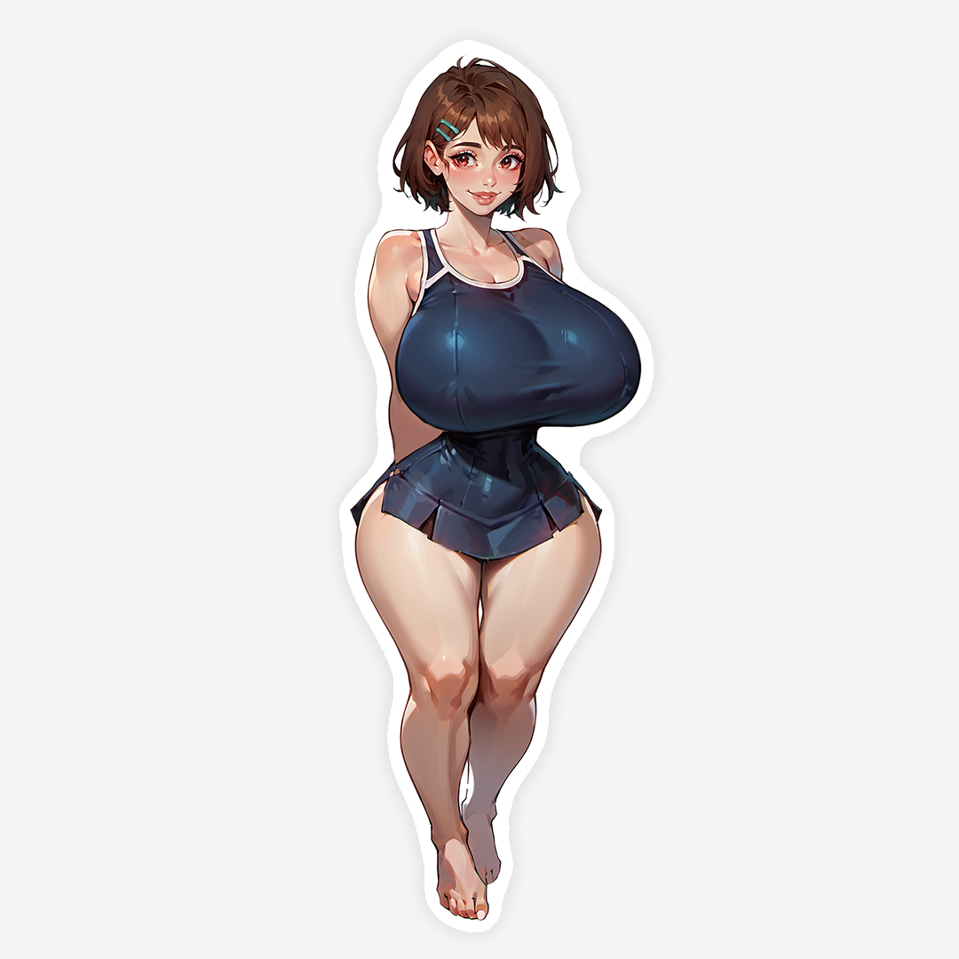 Haruka - Oppai Swimsuit - 4 Versions