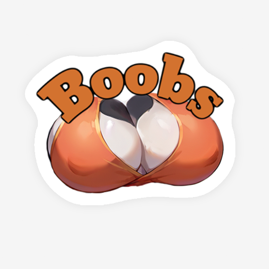 Boobs sticker