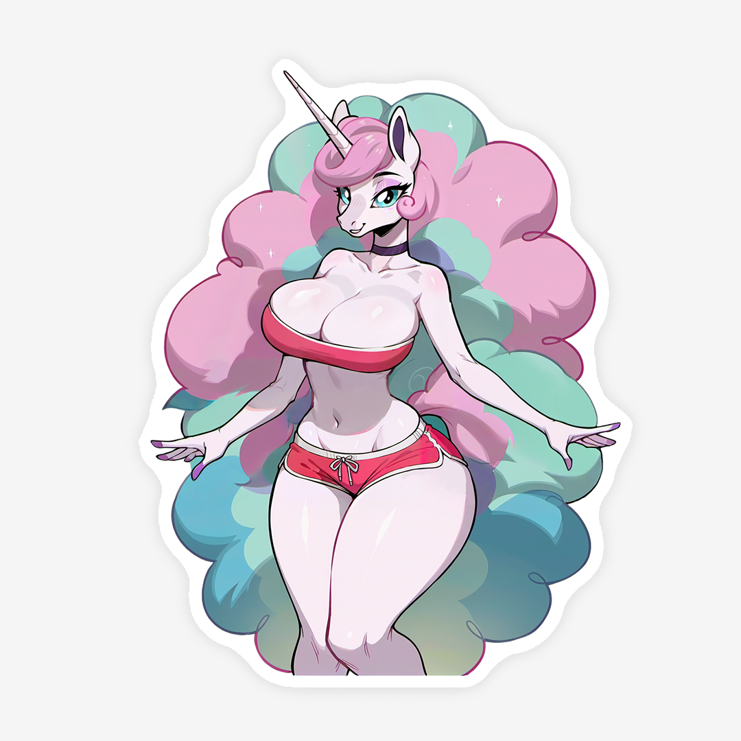 Rapidash - 17 Stickers - Fem and Futa - Oppai to Petite!